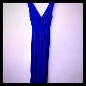 NWT Royal blue maxi dress